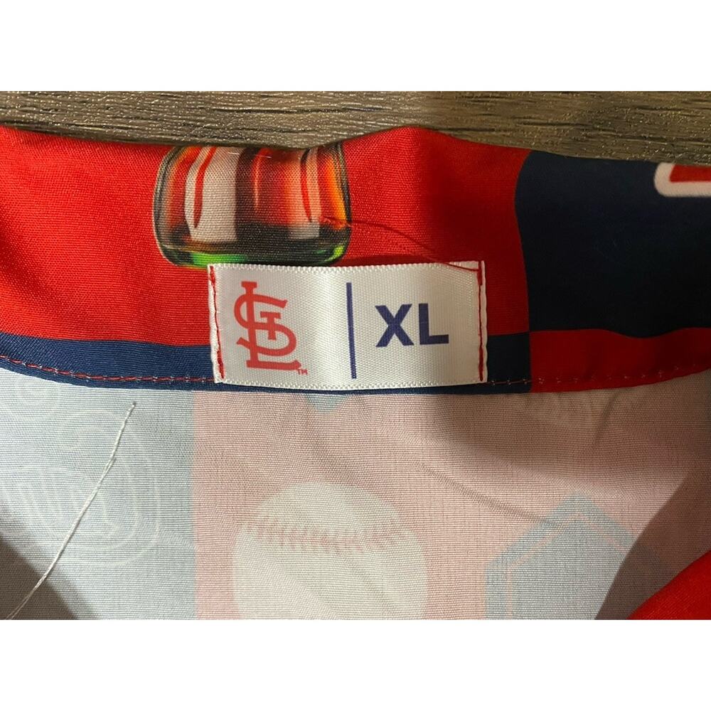 St. Louis Cardinals | Men’s XL SGA “Coca-Cola” Button-Down - Picture 3 of 5